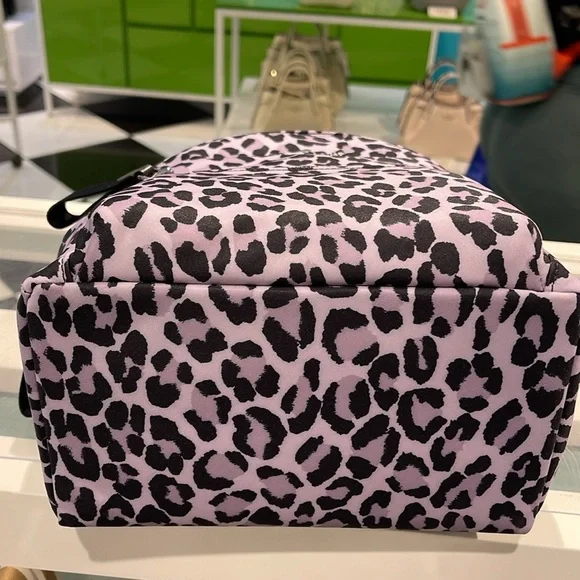 Kate Spade Chelsea Spotted Leopard Medium Backpack
Violet Mist
NWT - Picture 13 of 16